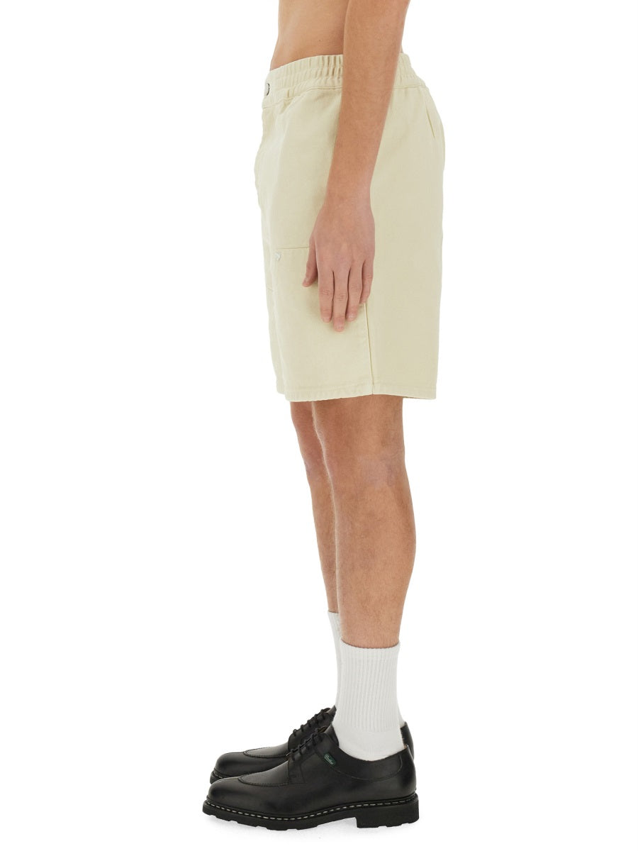 3.PARADIS Shorts - Beige | Wanan Luxury