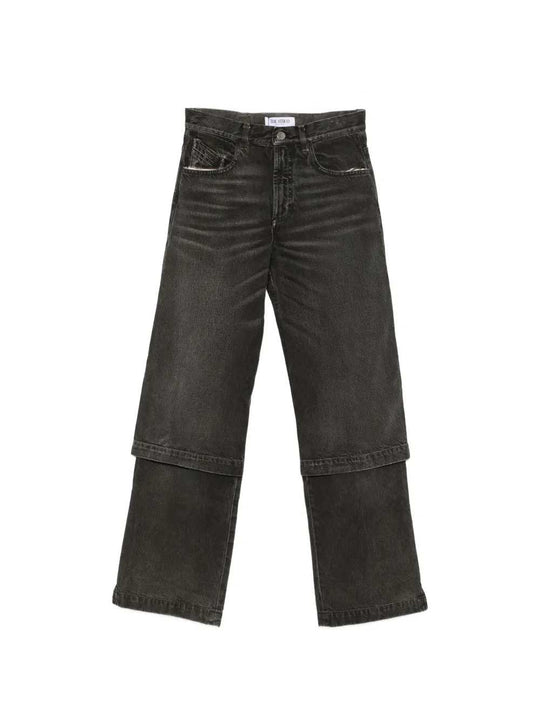 Black Cotton Jeans