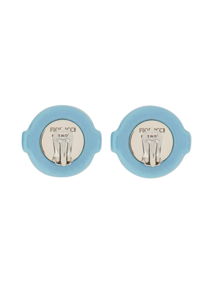 Fiorucci Earrings - Light Blue | Wanan Luxury