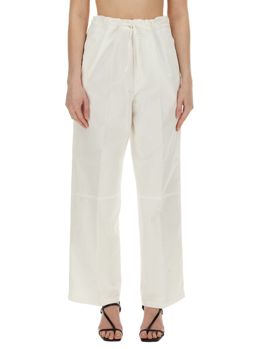 Victoria Beckham Pants - White | Wanan Luxury