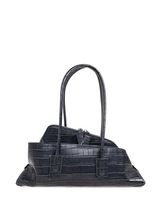 La Passeggiata Small Crocodile-Effect Tote Bag