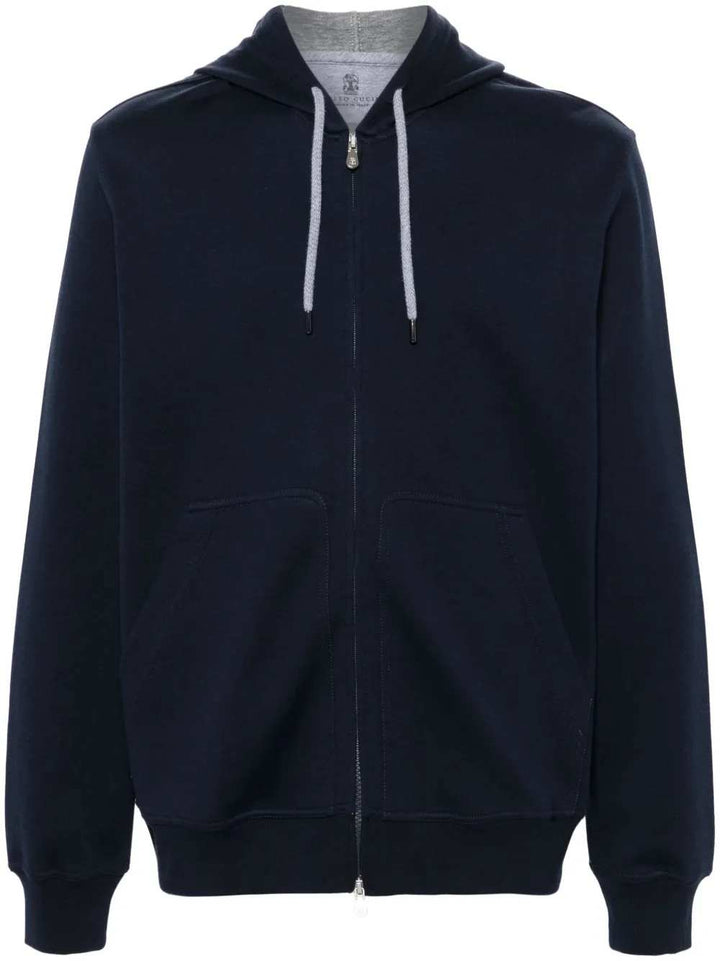 Brunello Cucinelli SWEATSHIRT - Blue | 40854105cd7a085408888a4eedf1639f925e6da2