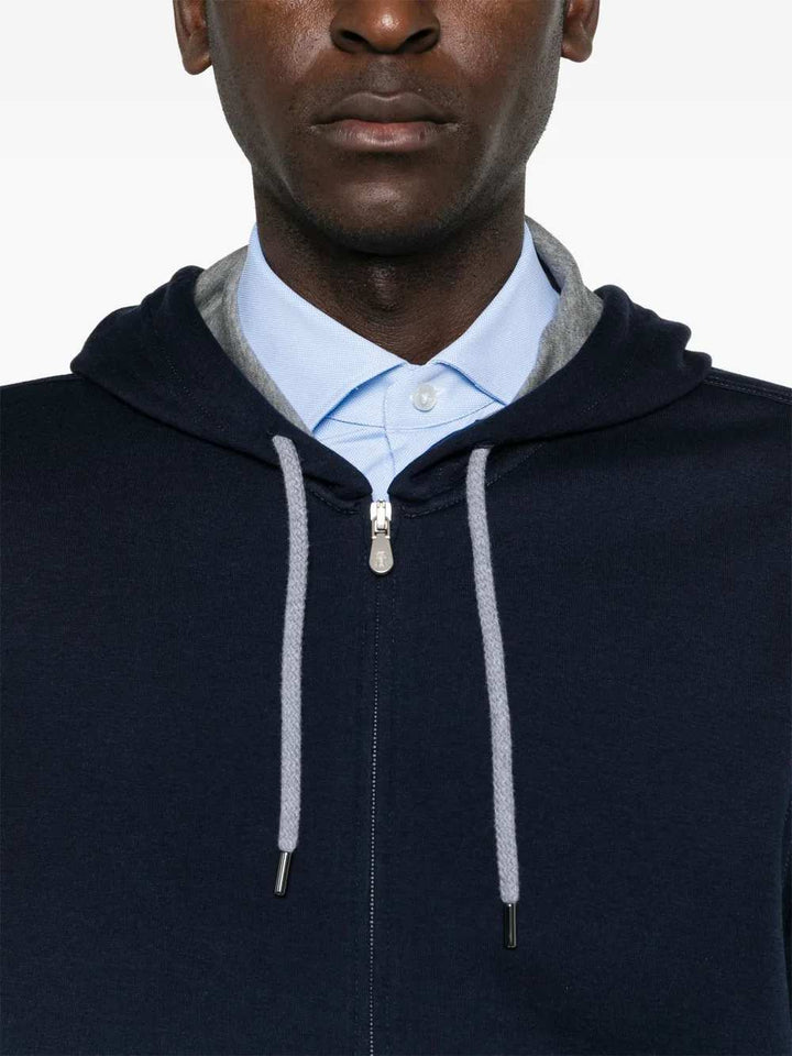 Brunello Cucinelli SWEATSHIRT - Blue | ac6877bdf9ba473751d051420568ffbfc68f55fc