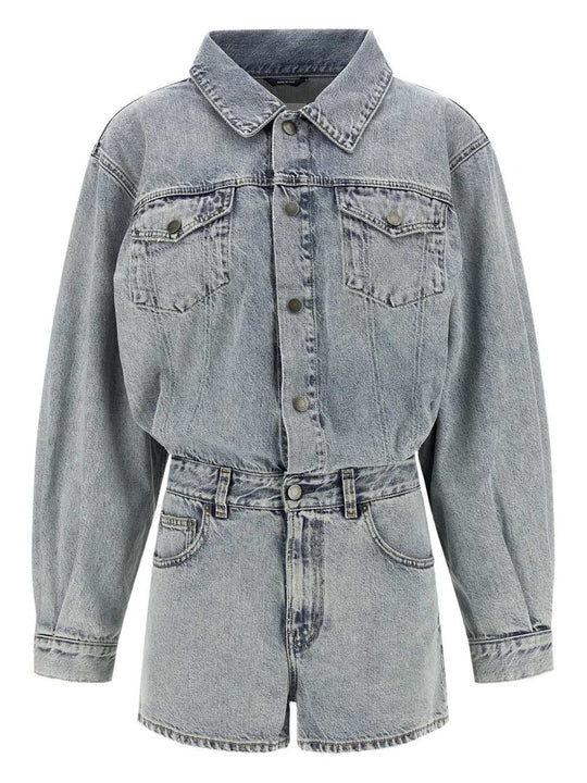 Long-Sleeved Playsuit