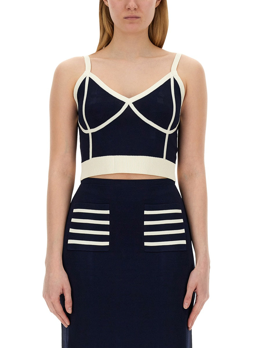 Baum Und Pferdgarten Tops - Blue | Wanan Luxury