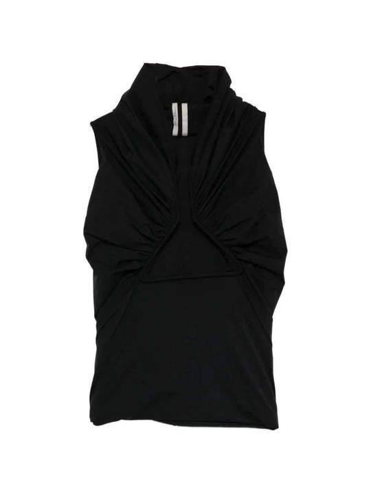 Draped Jersey Top