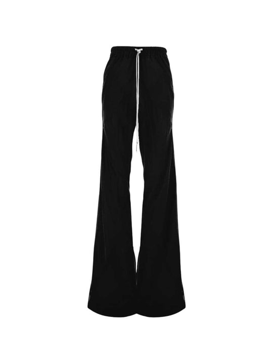 Wide-Leg Pants With Drawstring
