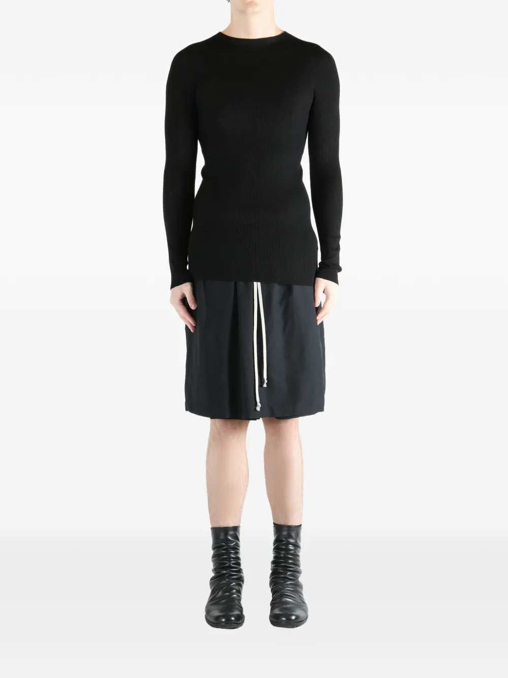 Rick Owens SWEATER - Black | 256fe62c2234f7ba8b129ac89fcdd7878dab8437