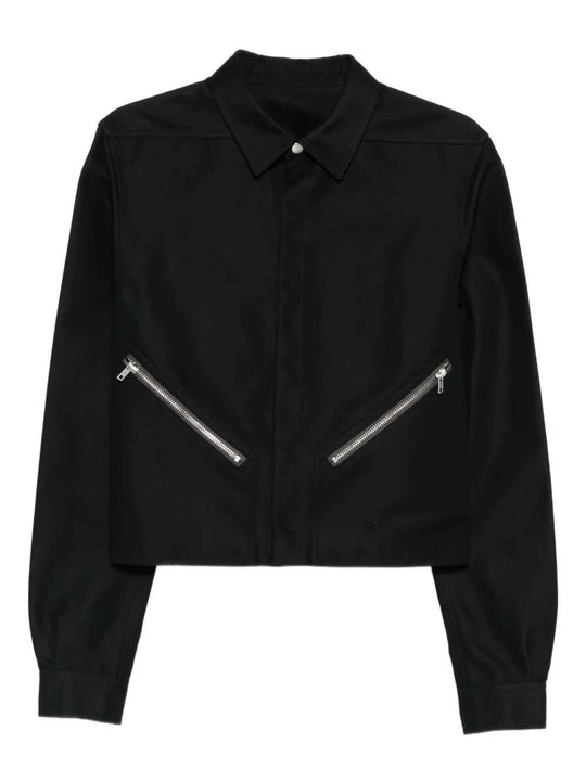 Zip-Up Shirt Jacket