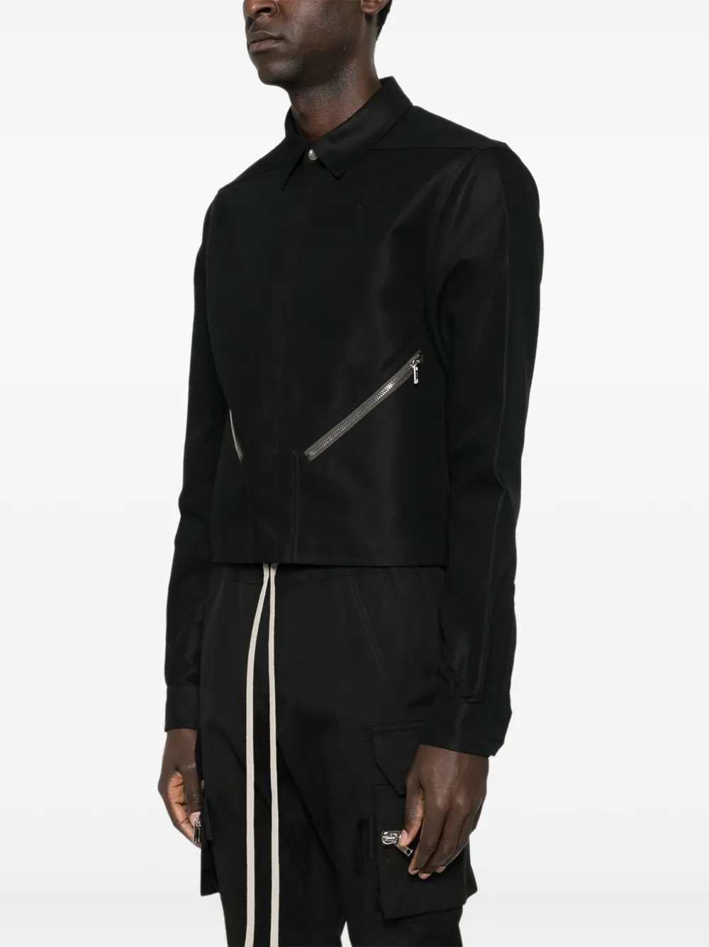 Rick Owens SHIRT - Black | 73111f5d23002ca65fd028c9b530a4df93fdc33c