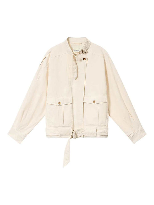 Isabel Marant X Isalya Jacket With Pockets And Buckle