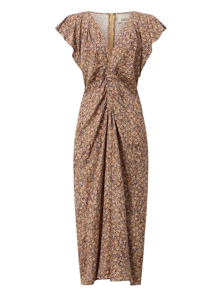 Marant DRESS - Brown | 9ef3653a95c7fe8339d3f77a6808e3c170a08d3c