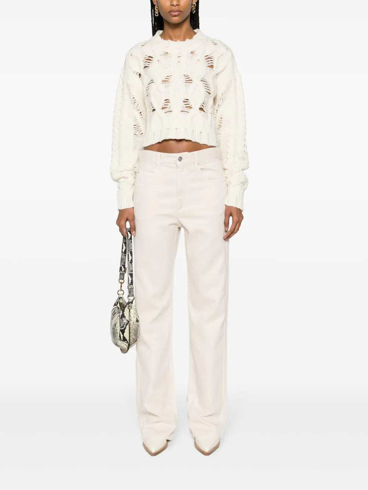 Marant Flared - Nude & Neutrals | e07f62c826c7387f75ccaf8c46a0302334d34be5