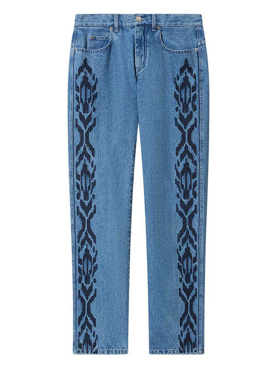 Lewys Jeans With Embroidery