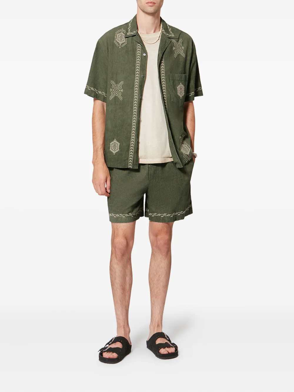 Marant SHORTS - Green | 2c770fec0cf03d437ca7a1f553e0e8a353f54059