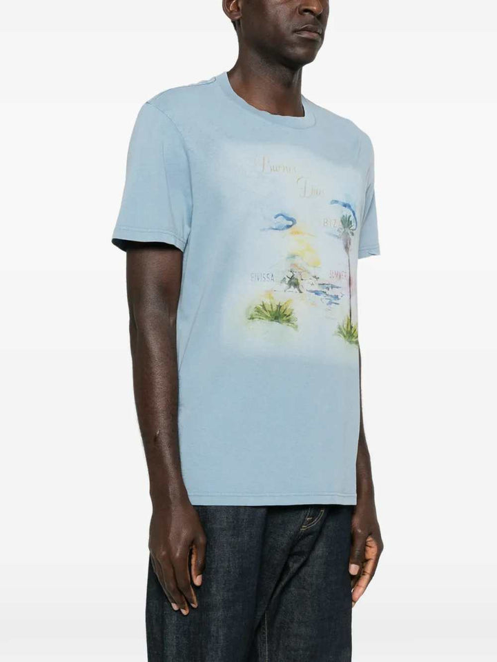 Marant TSHIRT - Blue | bf3b0e9a62229f3b6dfcf9117f84aaaf0e00392c