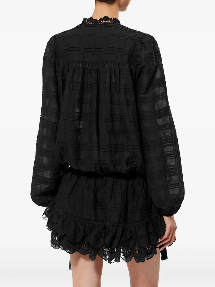 Marant ÉToile DRESS - Black | 6eabd50c7d57c9983974a28686ea9201d078cb31