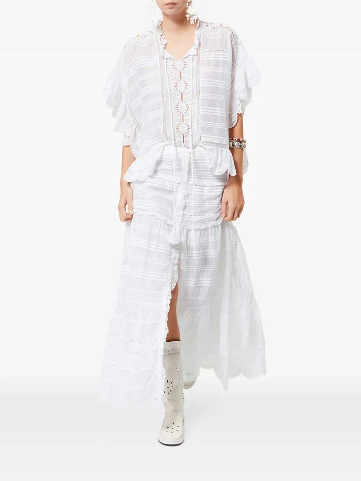 Marant ÉToile TOP - White | 74ebbd5b42f8f757881ad203802758145f9aa7a2