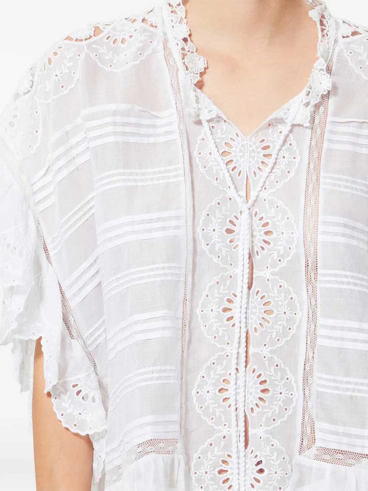 Marant ÉToile TOP - White | 78c12d4d899fbeb3ed2c0ee5f8dae478a7e3a7a8
