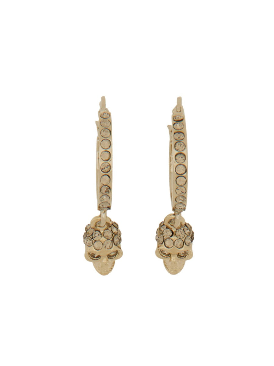Alexander McQueen Earrings - Brown | Wanan Luxury