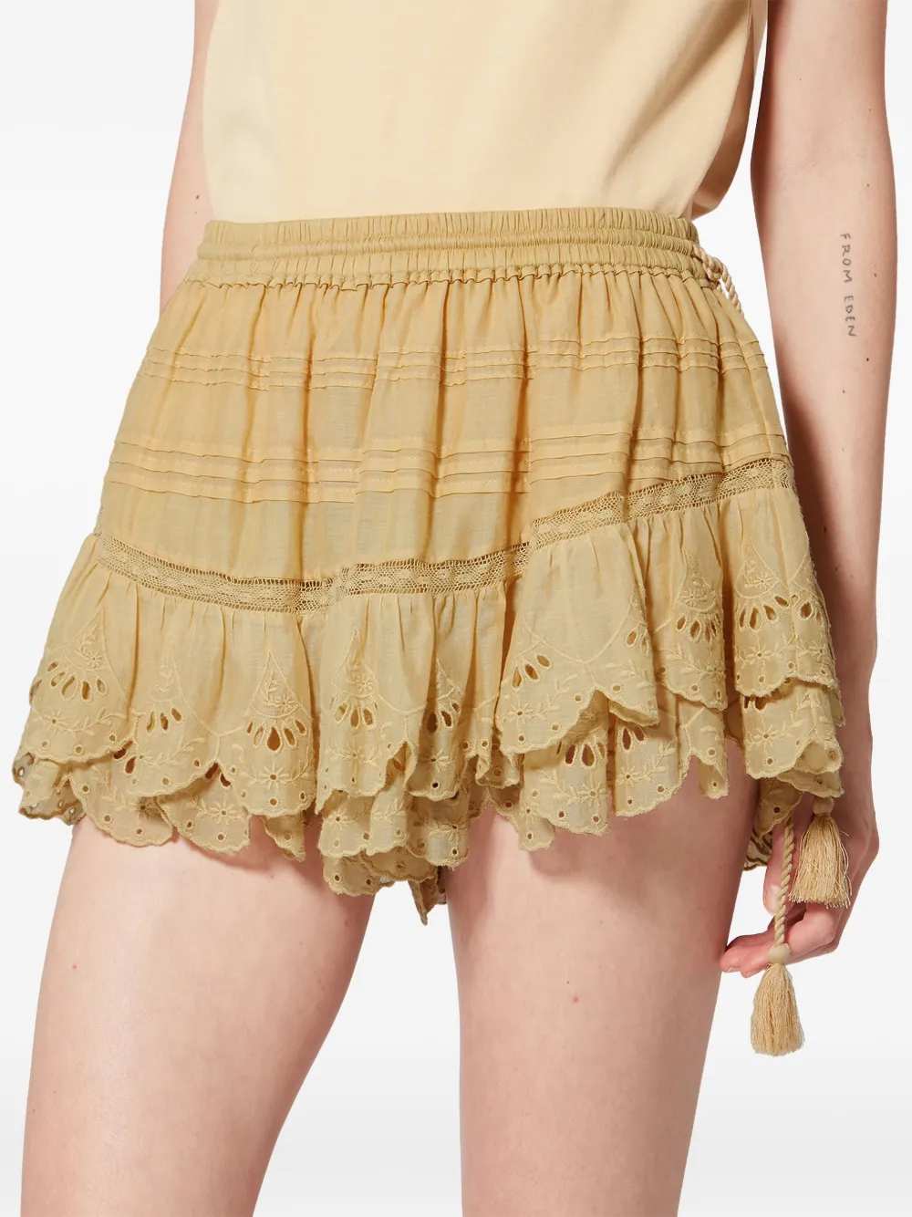 Marant ÉToile SKIRT - Nude & Neutrals | 5c3ba4cf61ee2ae9e5875f6438f62d8bc86bf36b