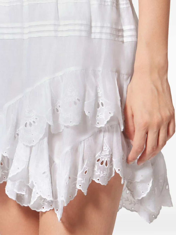 Marant ÉToile SKIRT - White | 04b82120347c2c303b7230554b6fa5f426480e8e
