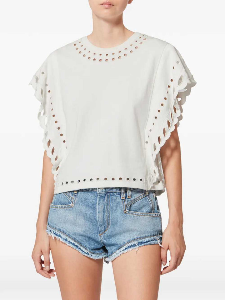Marant ÉToile TOP - Nude & Neutrals | ff1b789d743b60e1cc97e5f8189dd8acc64620fa