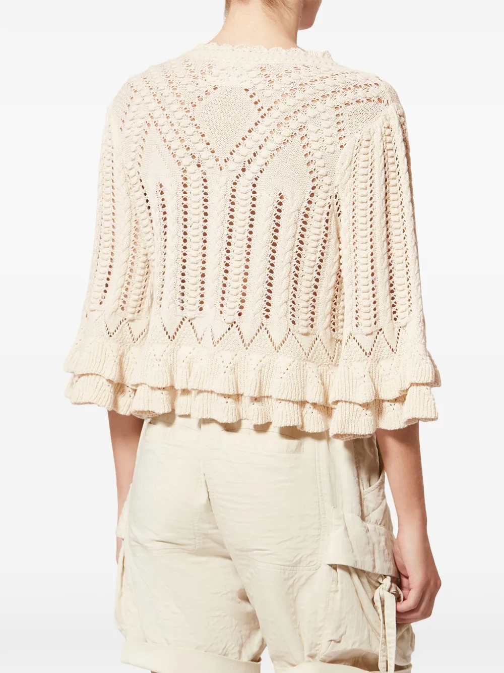 Marant ÉToile TOP - Nude & Neutrals | 061968555844f40eb33761e1a03c7aaf58be26ea