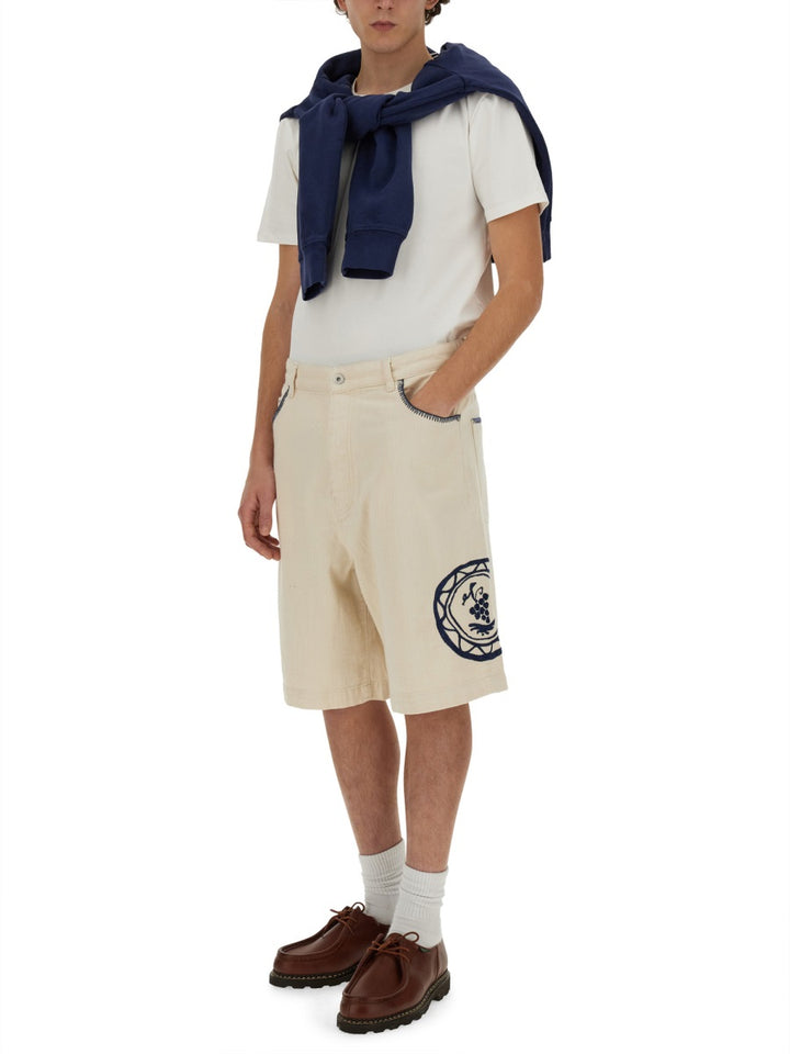 Drôle De Monsieur Shorts - Neutral | Wanan Luxury