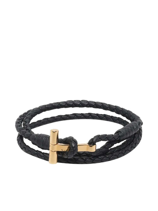 Braided Logo Bracelet