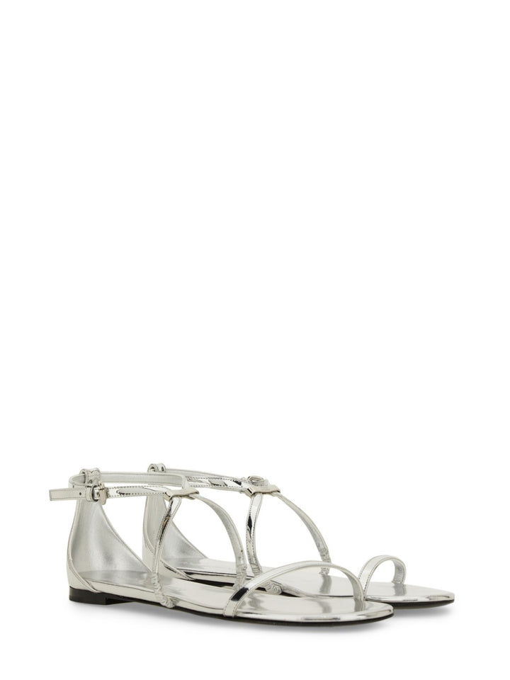 Alexander McQueen Sandals - Silver | Wanan Luxury