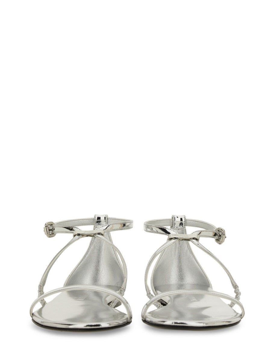 Alexander McQueen Sandals - Silver | Wanan Luxury