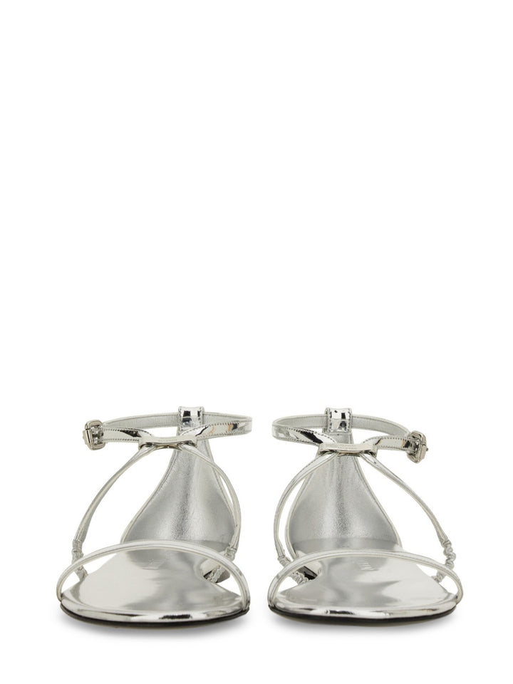 Alexander McQueen Sandals - Silver | Wanan Luxury