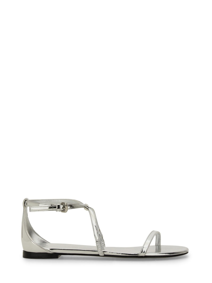 Alexander McQueen Sandals - Silver | Wanan Luxury