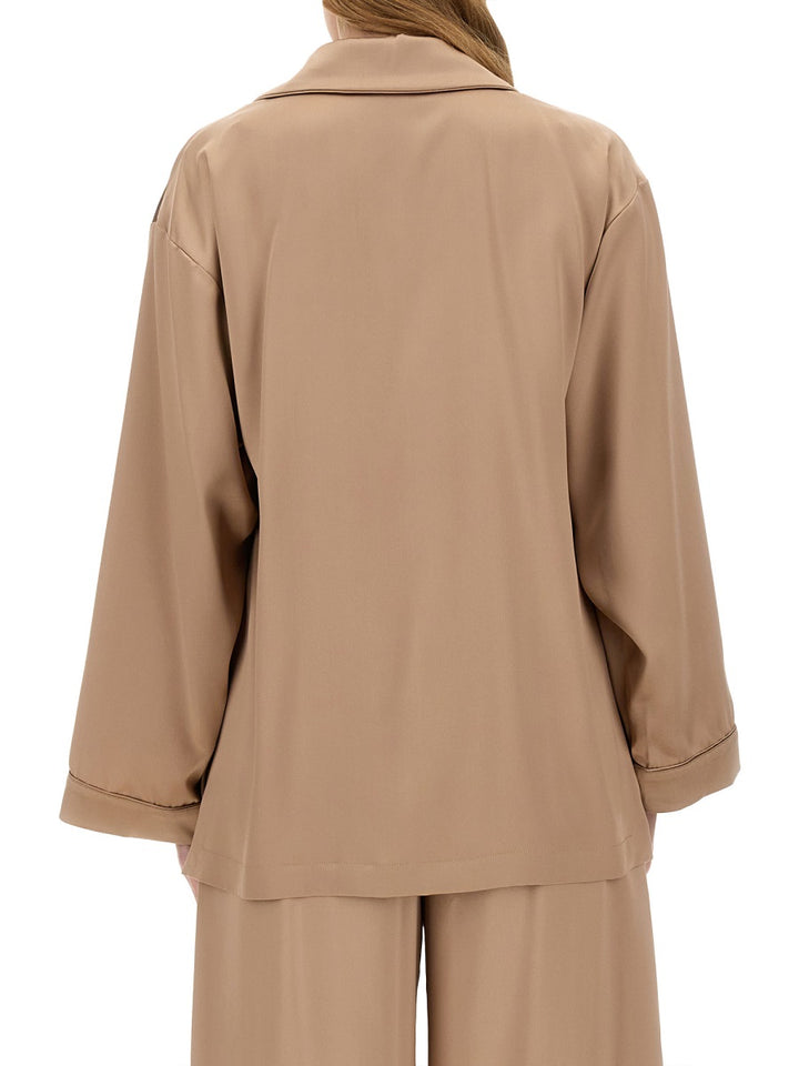 Max Mara Shirts - Beige | 8ccd95a95bfe63ff7fac96239e96f0e1b431338c