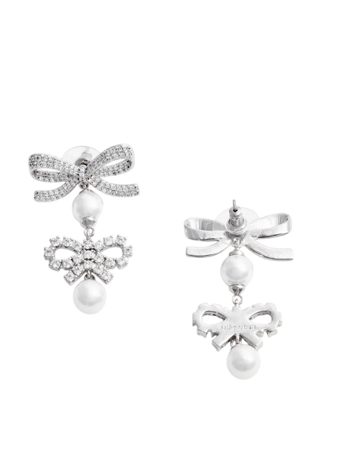 Self-Portrait EARRINGS - Metallic | f10a5ab9b0c343a4aa74e0eefa2b47fa710c5b69