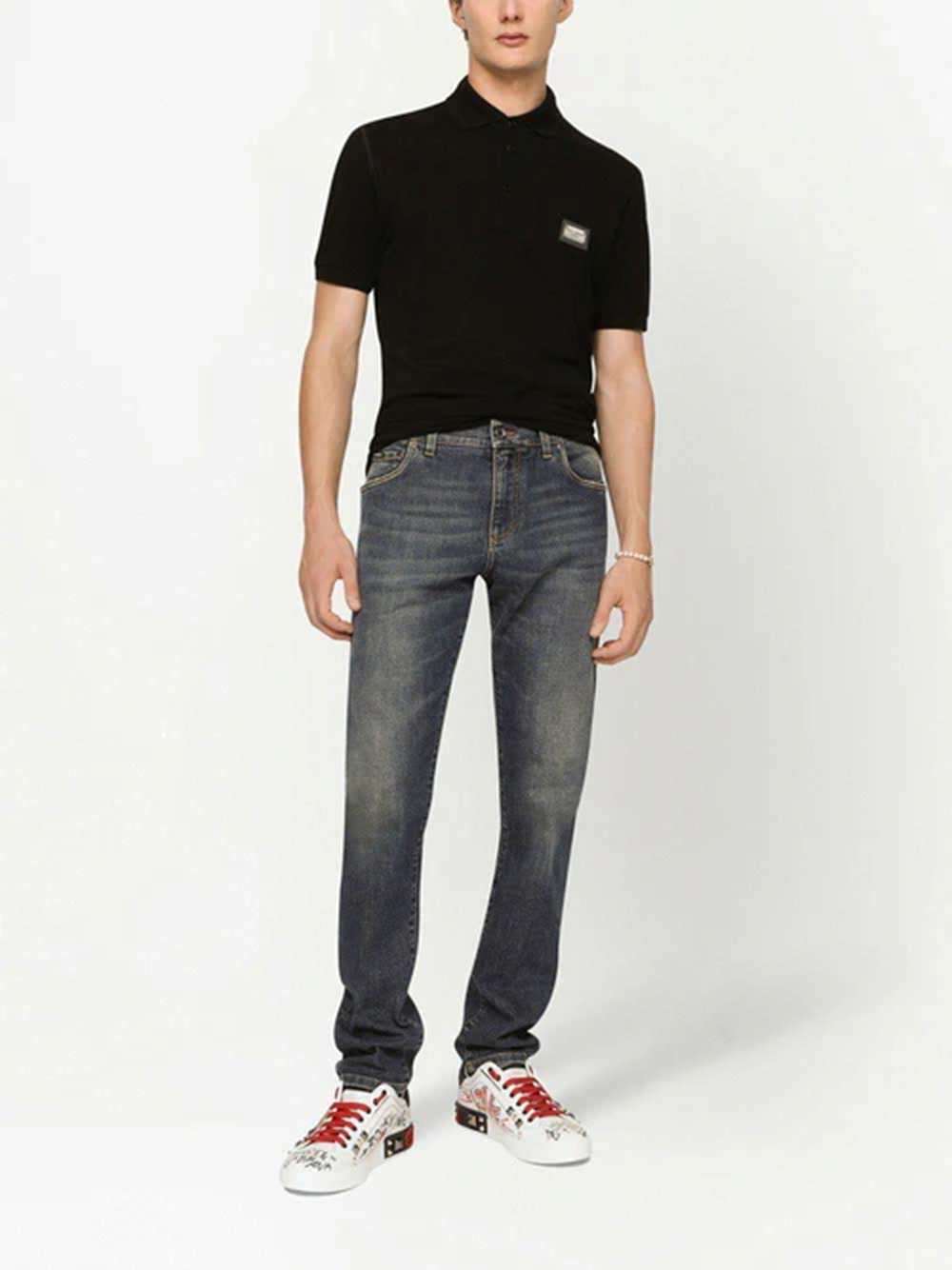 Dolce & Gabbana POLO - Black | 011268e336cf8bf821b235e936de0e712b409a47