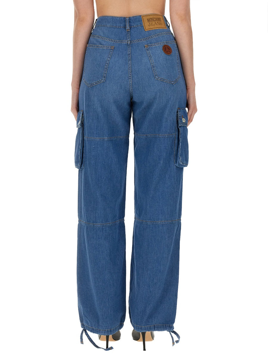 Moschino Jeans Pants - Blue | Wanan Luxury