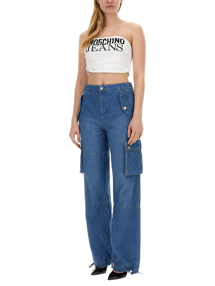Moschino Jeans Pants - Blue | Wanan Luxury