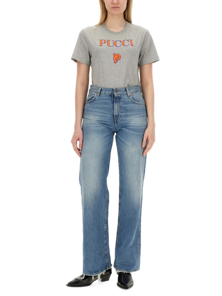 Emilio Pucci T shirts - Grey | Wanan Luxury