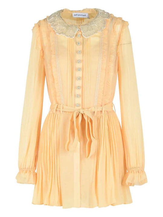Short Pleated Dress