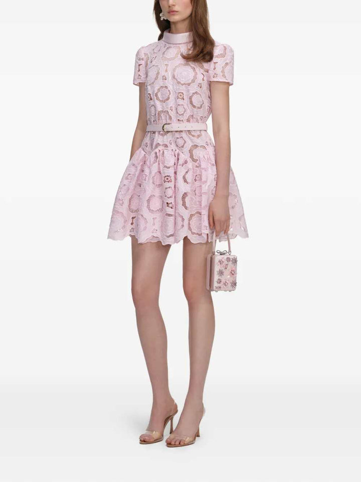 Self-Portrait DRESS - Pink & Purple | 6a9f7665512921681cac7ea1081a70afab54a71e