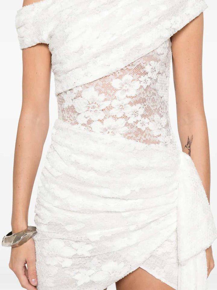 Self-Portrait DRESS - White | 25af122d746093b335e48350810a3a5198bbd8a1
