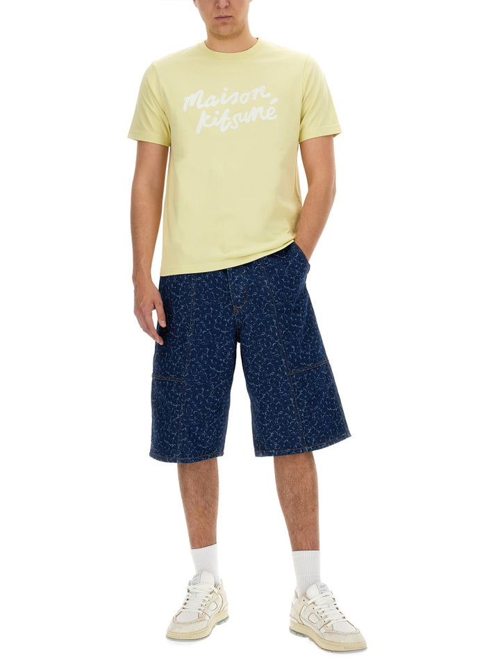 Maison Kitsuné T shirts - Beige | Wanan Luxury