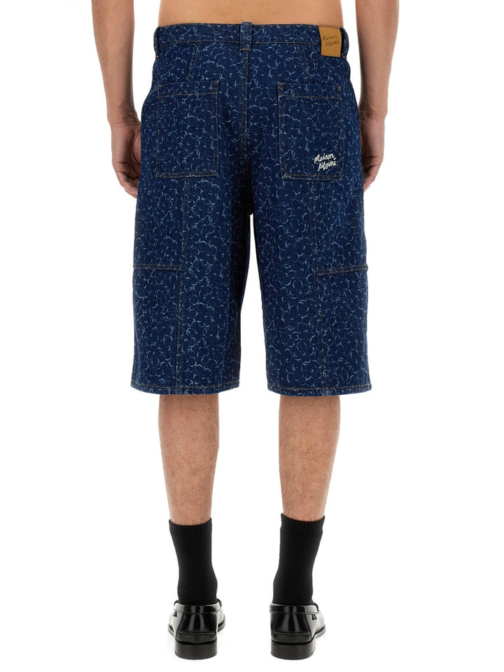 Maison Kitsuné Shorts - Blue | Wanan Luxury
