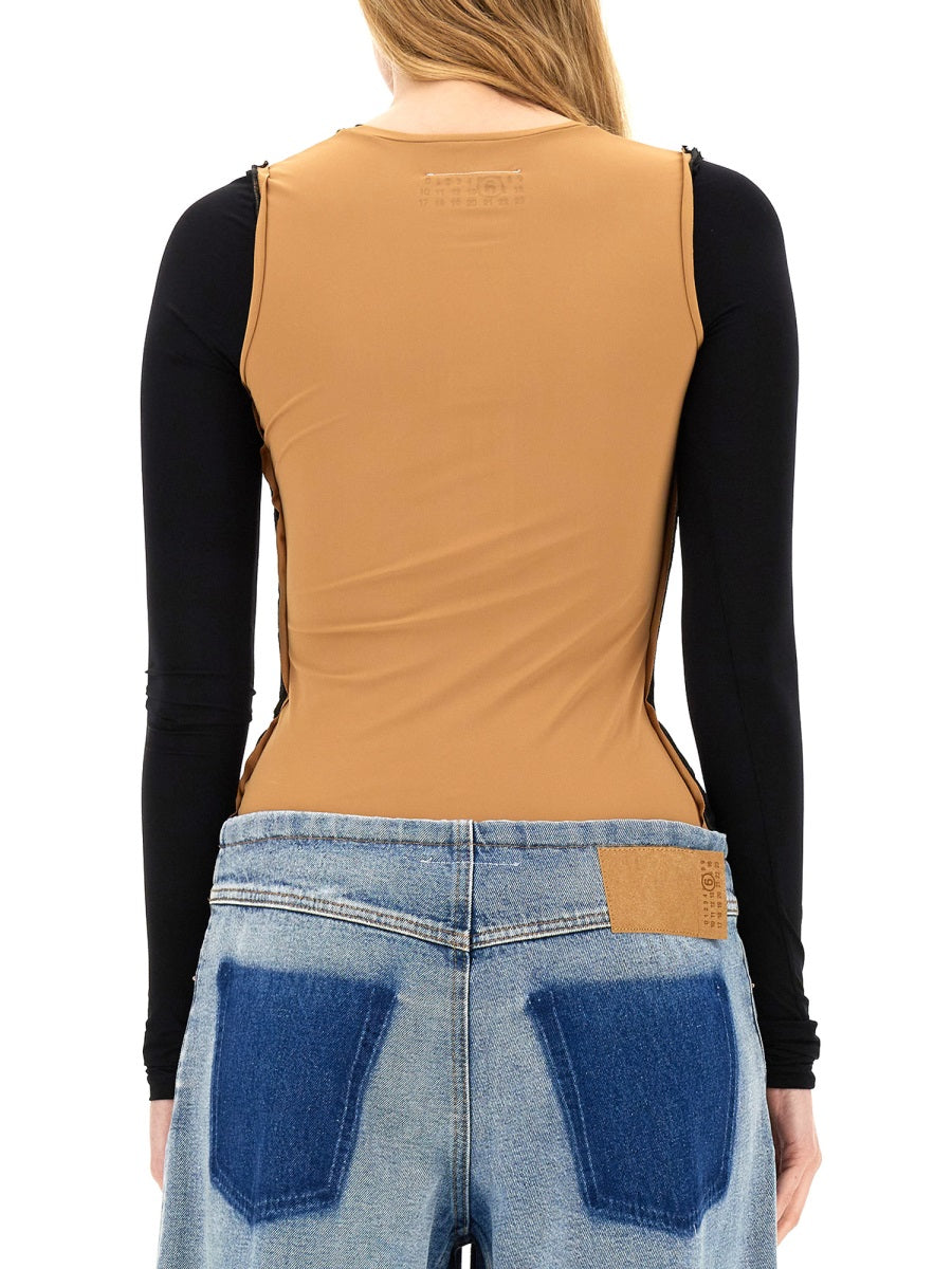 MM6 Maison Margiela Tops - Black | Wanan Luxury