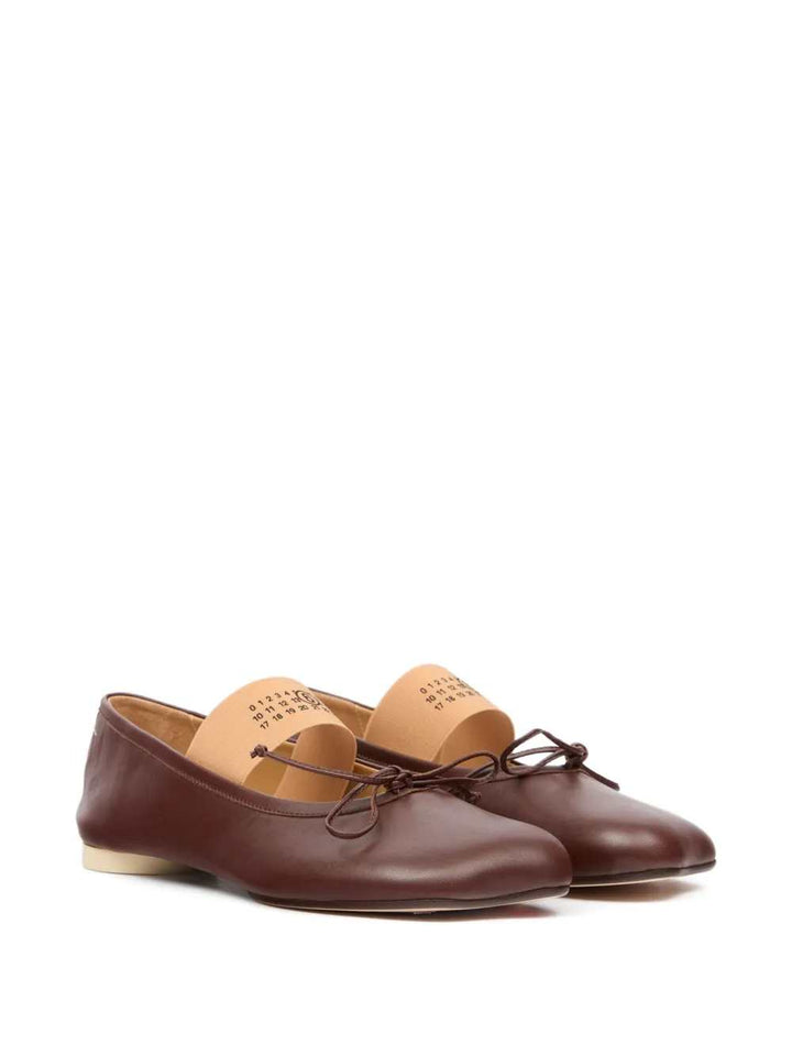 Mm6 Maison Margiela Ballerinas - Brown | 7c40632dc137e0fd2404249cbfadcb6c7349ae89