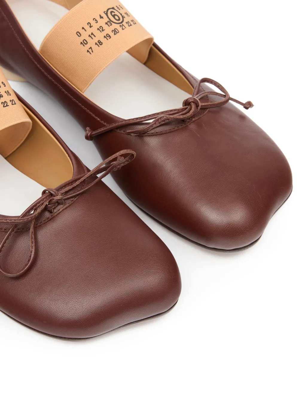 Mm6 Maison Margiela Ballerinas - Brown | 2842d83632d1345a4c750ba124b99b14a0d7f7b8