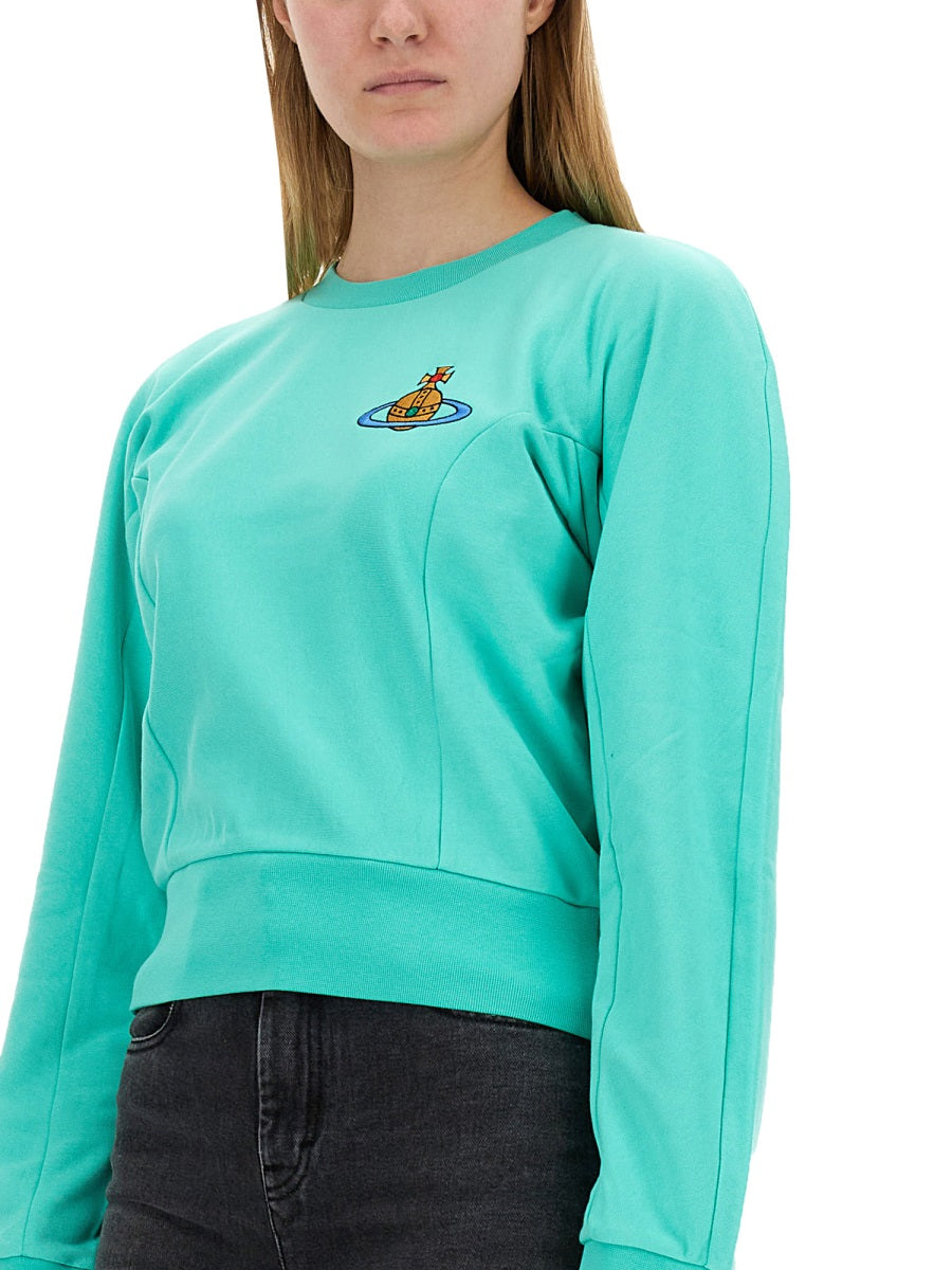 Vivienne Westwood Sweatshirts - Light Blue | Wanan Luxury