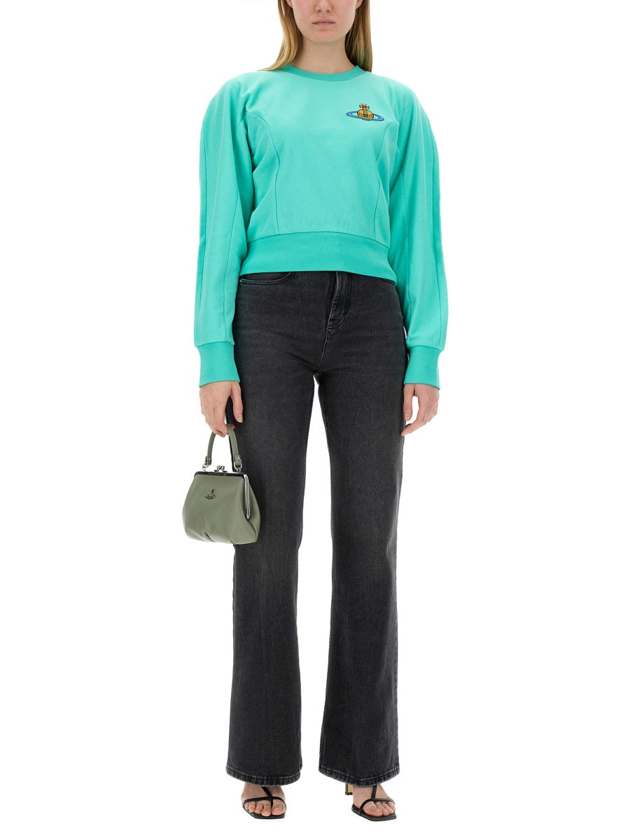 Vivienne Westwood Sweatshirts - Light Blue | Wanan Luxury